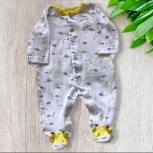 Carter’s I Love My Family Giraffe Footie Onesie